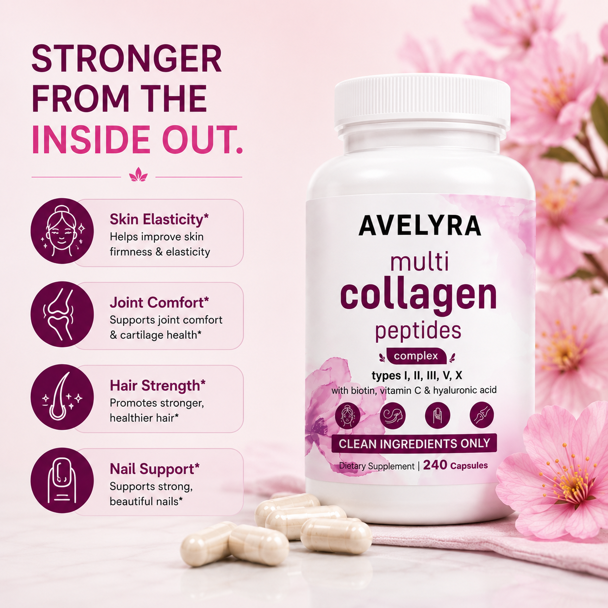 AVELYRA Women’s Multi Collagen Complex