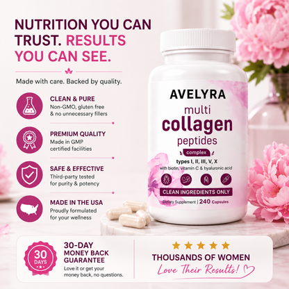AVELYRA Women’s Multi Collagen Complex
